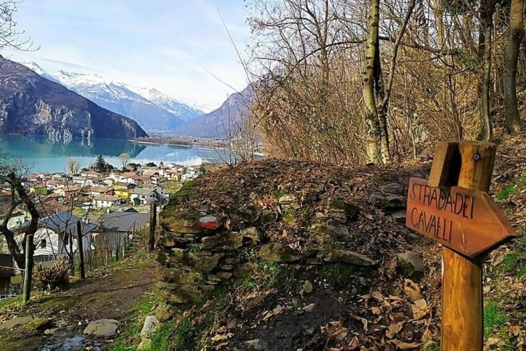 La Casa Dei Miei Nonni Tra Montagne E Lago Vila Verceia Exterior foto