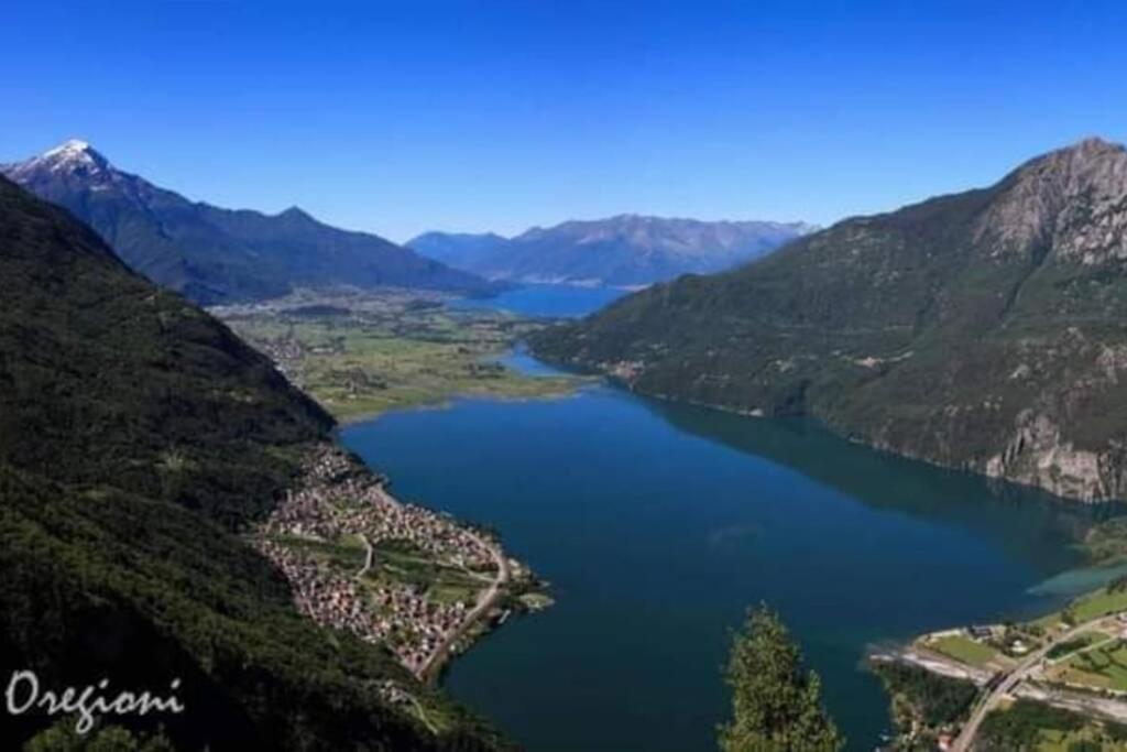 La Casa Dei Miei Nonni Tra Montagne E Lago Vila Verceia Exterior foto